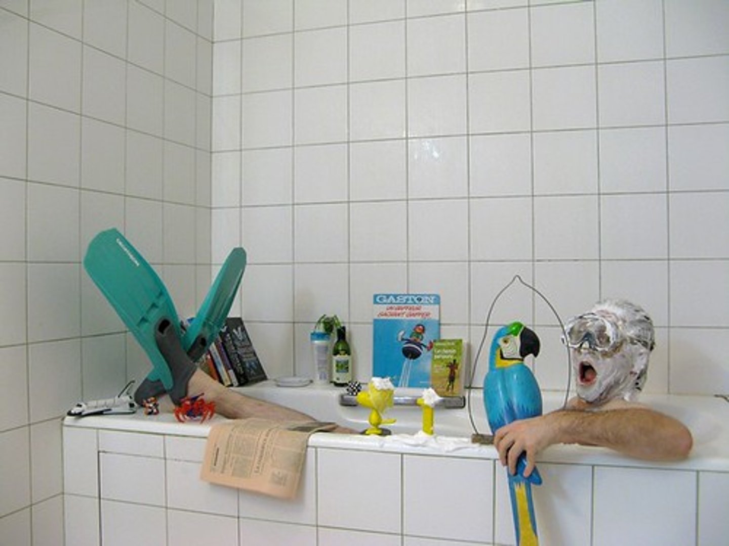 <p>nosotr@s / bañarse</p>