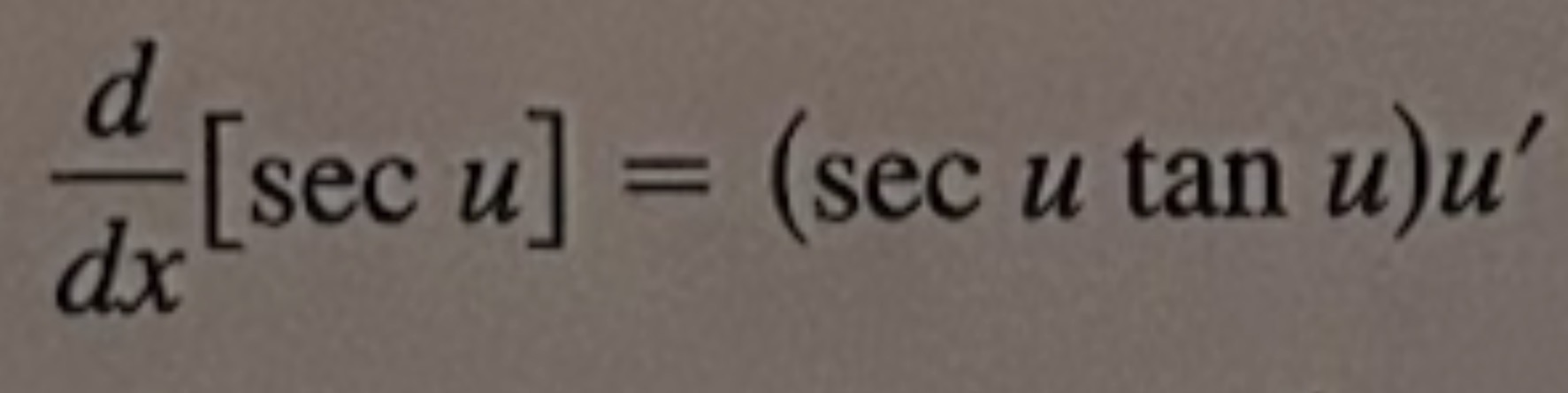 <p>(sec u tan u)u′</p>