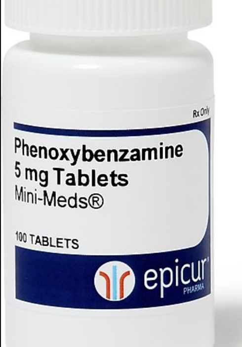 <p>what is phenoxybenzamine?</p>