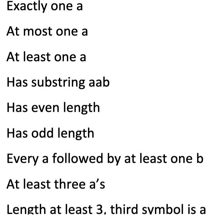 Write these regular expression.