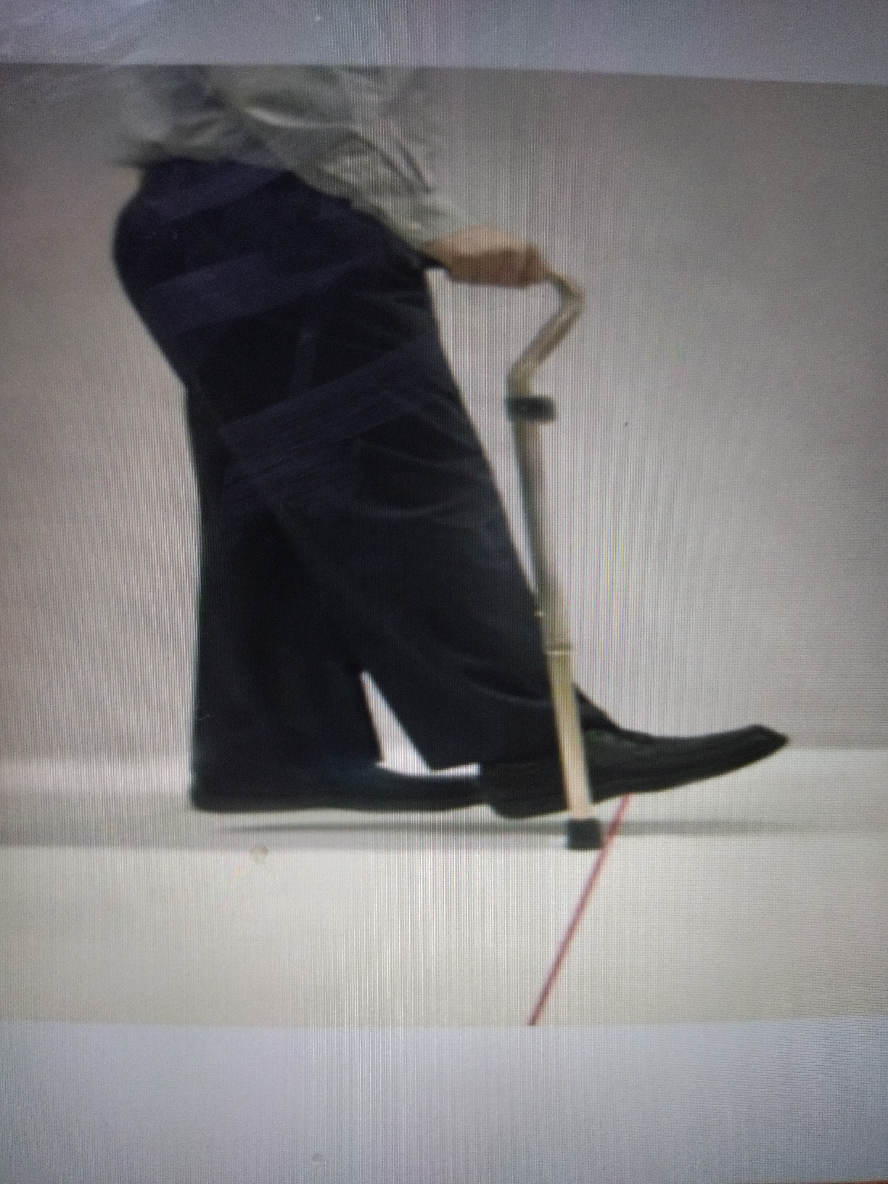 * Helps initiating gait
* Has bright line laser across the floor