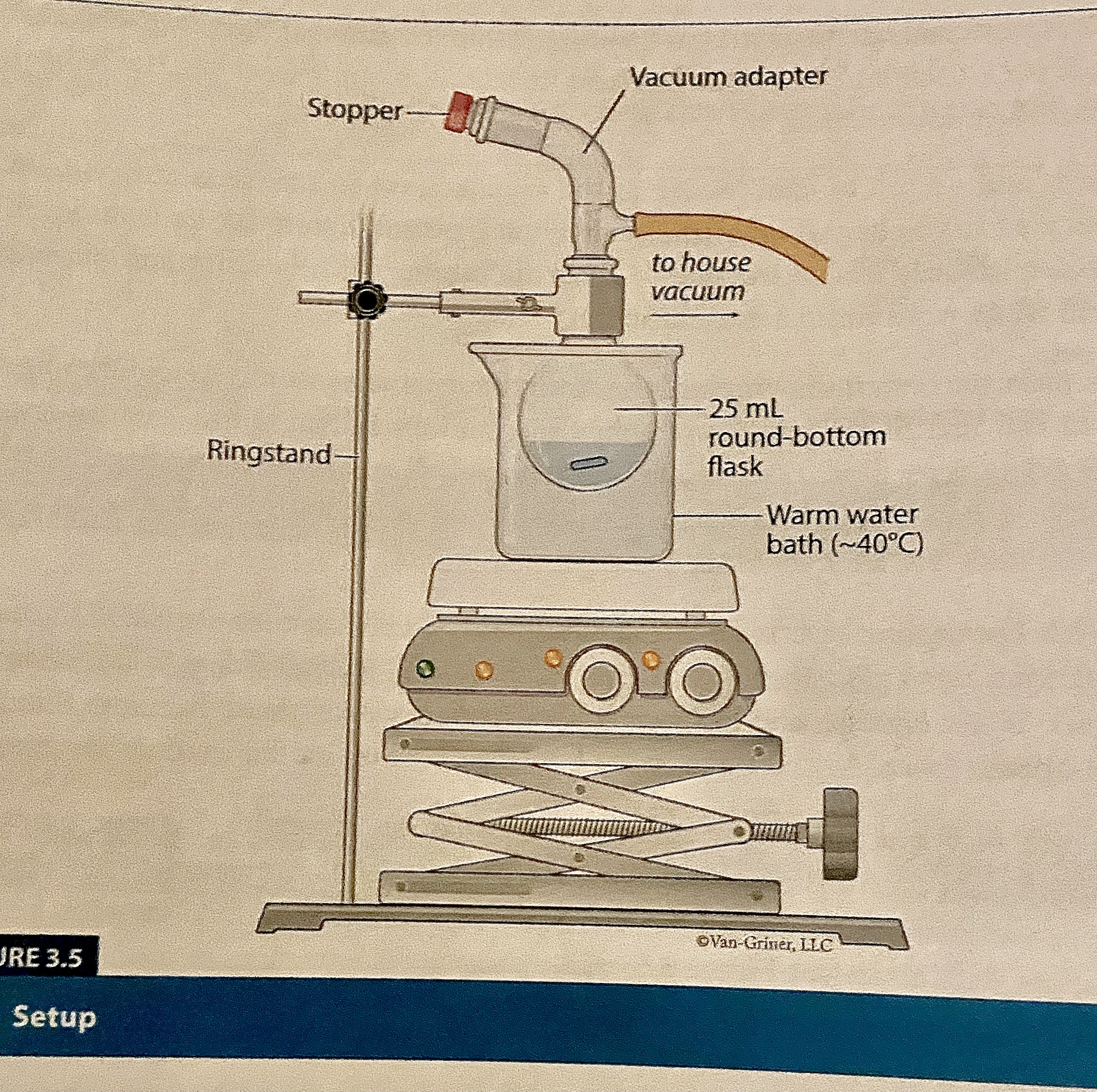 <p>Used in Extraction. The reduced pressure allows for quicker evaporation of the solvent, allowing the solid to be left behind</p>