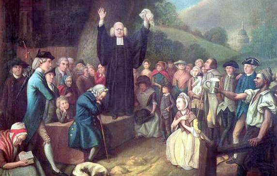 <p>A series of religious revivals in the American colonies during the 18th century, emphasizing personal faith and emotive worship. </p>