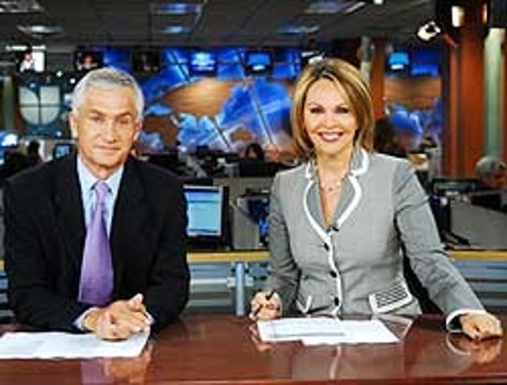 <p>news(cast); news program</p>