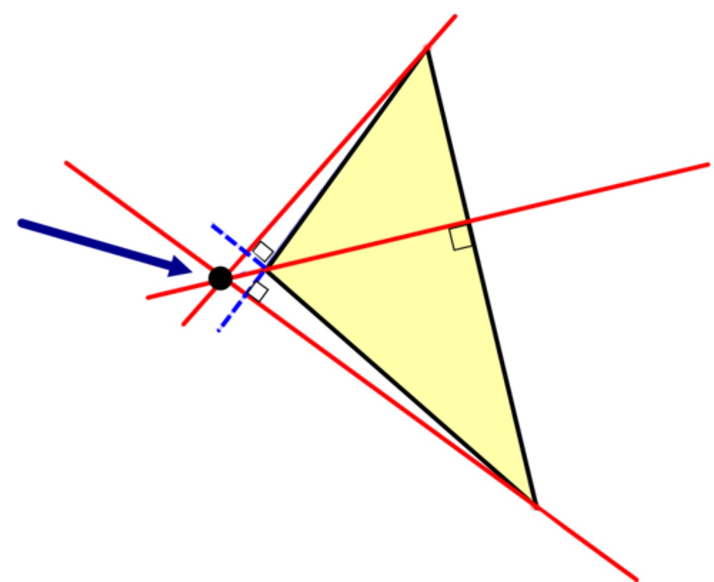 <p>The point of concurrency of the altitudes of a triangle.</p>