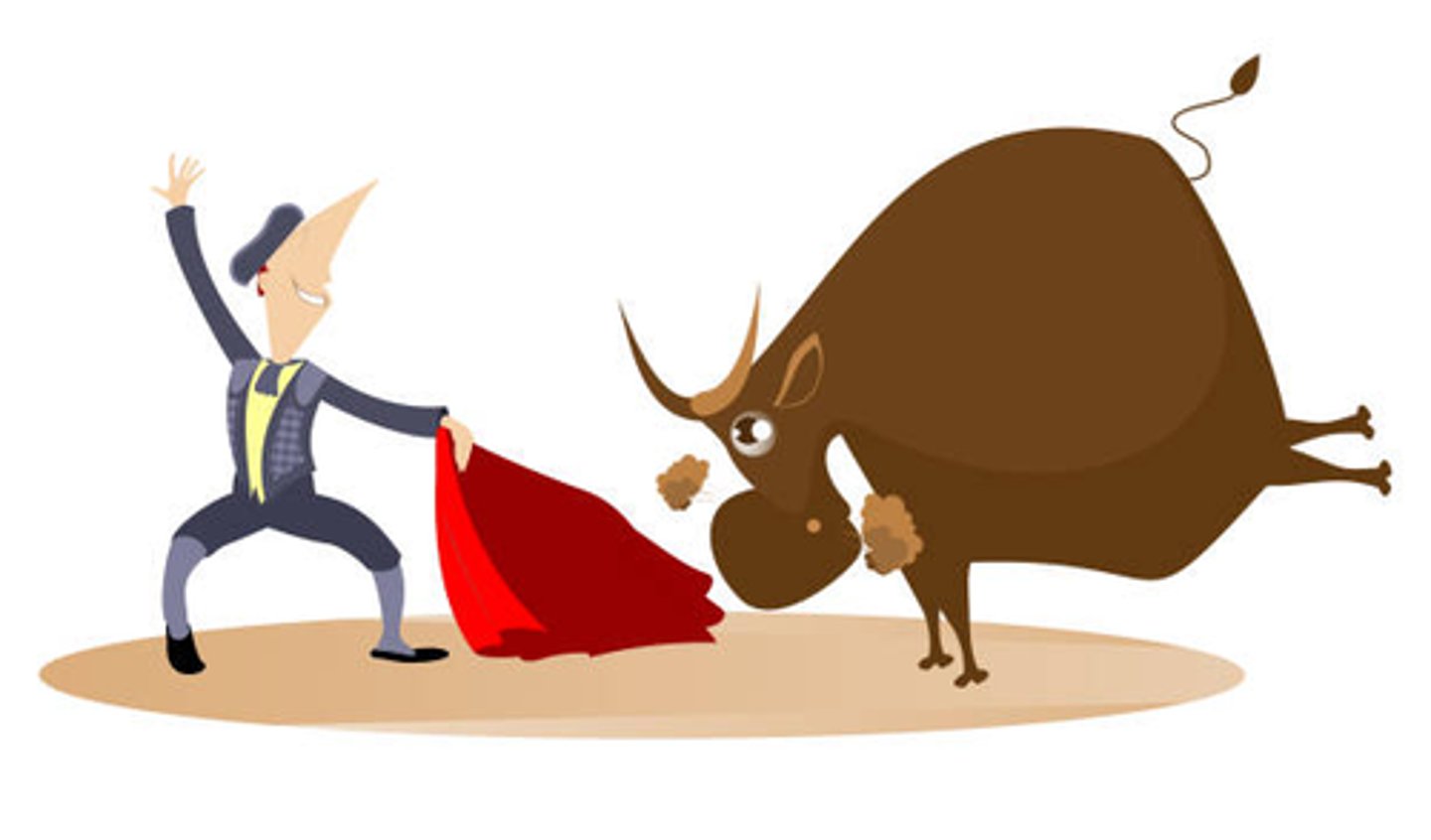 <p>certain to make someone very angry (idiomatic, figurative)</p><p>Collocates: prove ~ / it was ~ / act ~</p><p>-Mentioning his rival's name was ~, provoking an immediate outburst.</p><p>-The new regulations were ~ to small business owners.</p><p>-Her sarcastic remark was ~, and he stormed out of the room.</p>