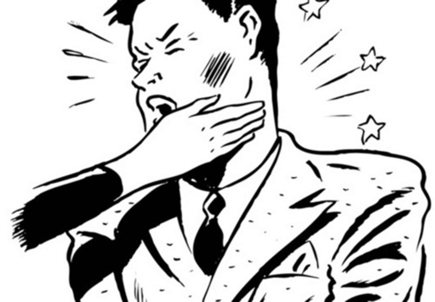 <p>a slap, a smack</p>