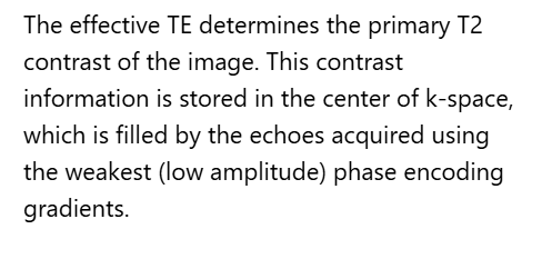 <p>D. With a low amplitude phase encoding gradient</p>
