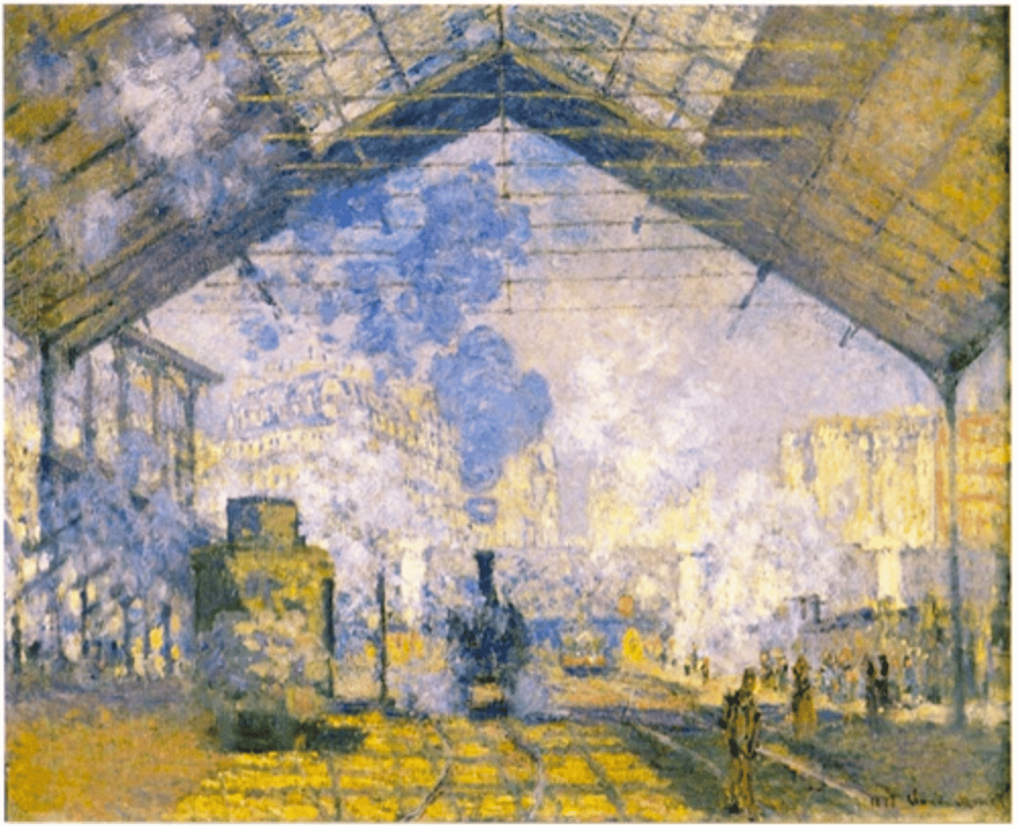 <p>The Saint-Lazare Station</p>