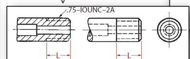 <p>What kind of thread drawing is this?</p>