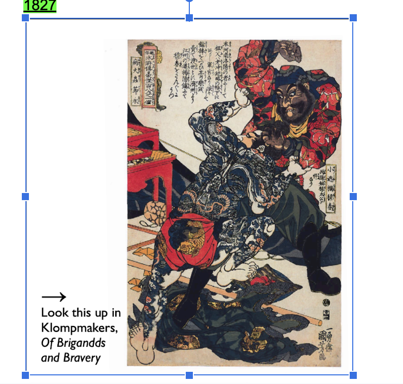 <p>#1) <strong><u>&nbsp;Setsuei (The Sick Tiger) </u>Series:</strong> <em>108 Heroes of the Suikōden</em></p>