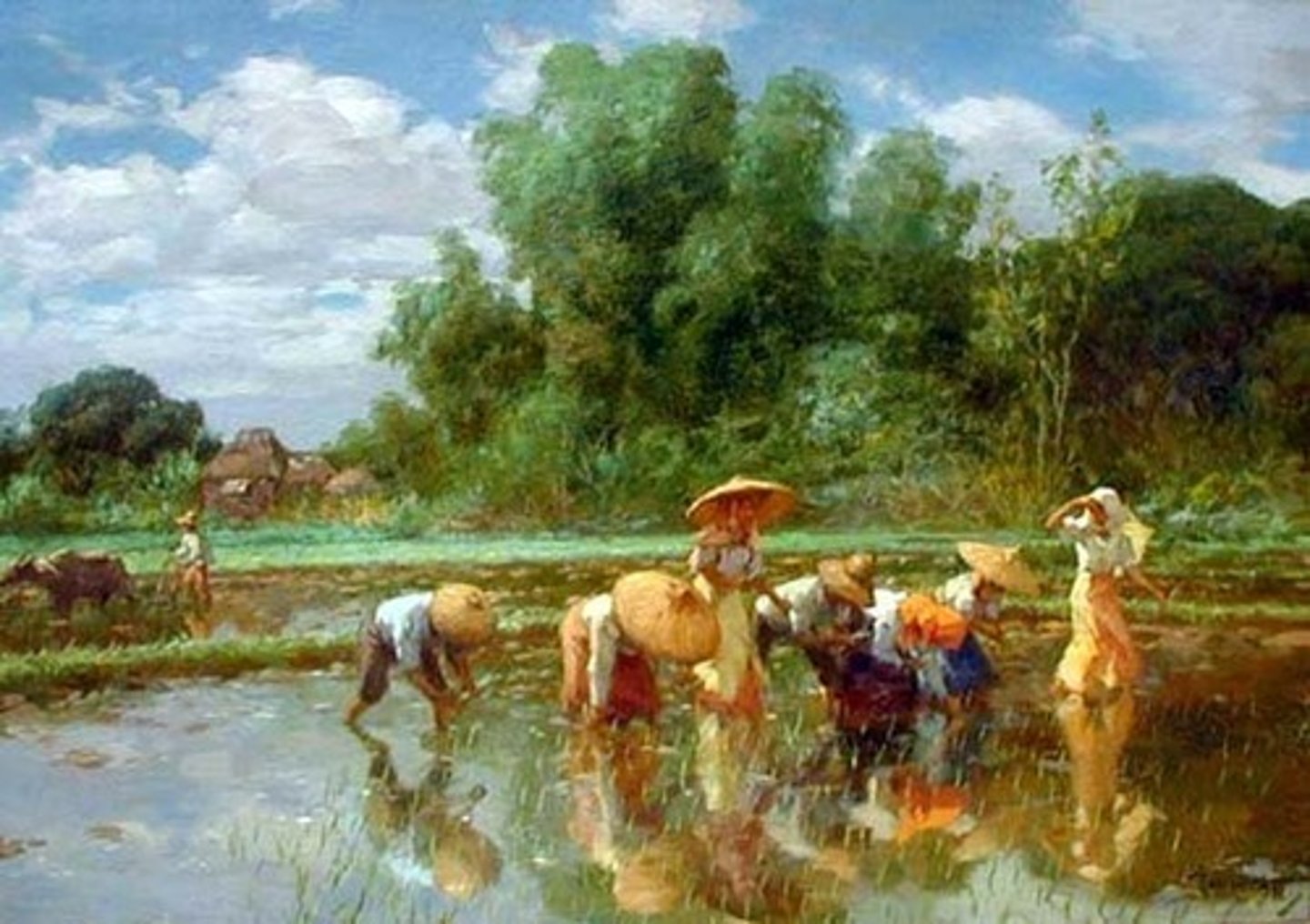 <p>By Amorsolo from 1946.</p>