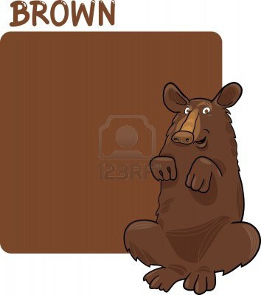 <p>brown</p><p>(zōng sè)</p>