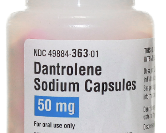 <p>what are side effects of dantrolene?</p>