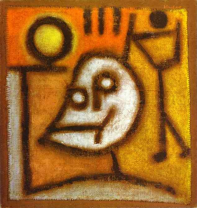 <p>Death by Fire - Klee</p>