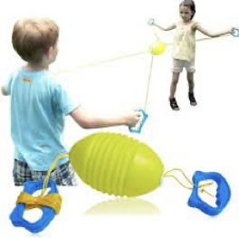 <p>Consider Laterality, Bilateral Coordination, Convergency/Divergence</p><p>Pen in Cap game</p><p>Paper tearing</p><p>Arm and leg raises</p><p>Arrow Chart</p><p>Scissor Skills</p><p>Zoom Ball</p><p></p>