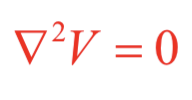 <p>(when rho=0 in Poisson’s equation)</p>