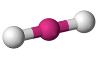 <p>What molecular geometry is shown here?</p>