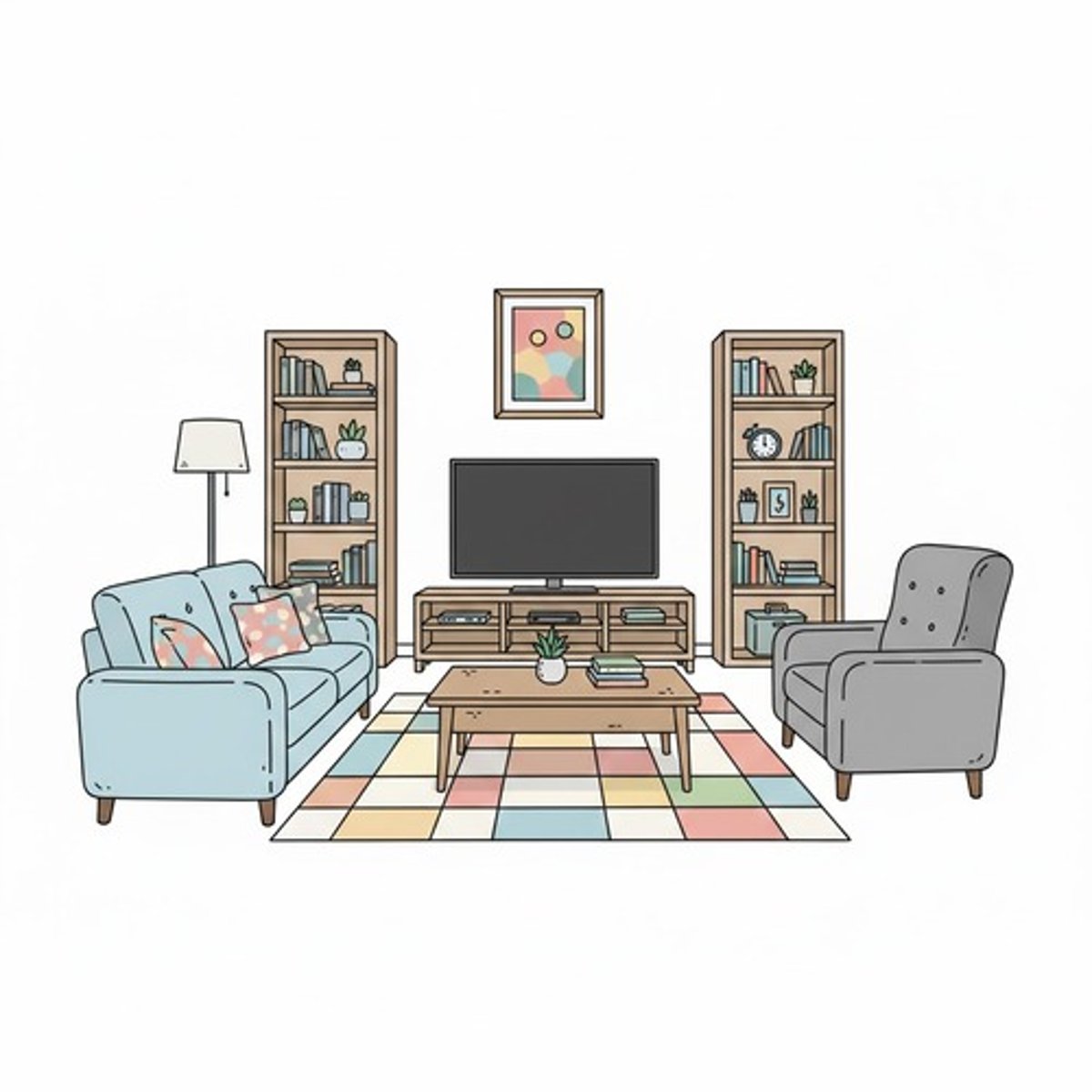 <p>sala de estar</p>