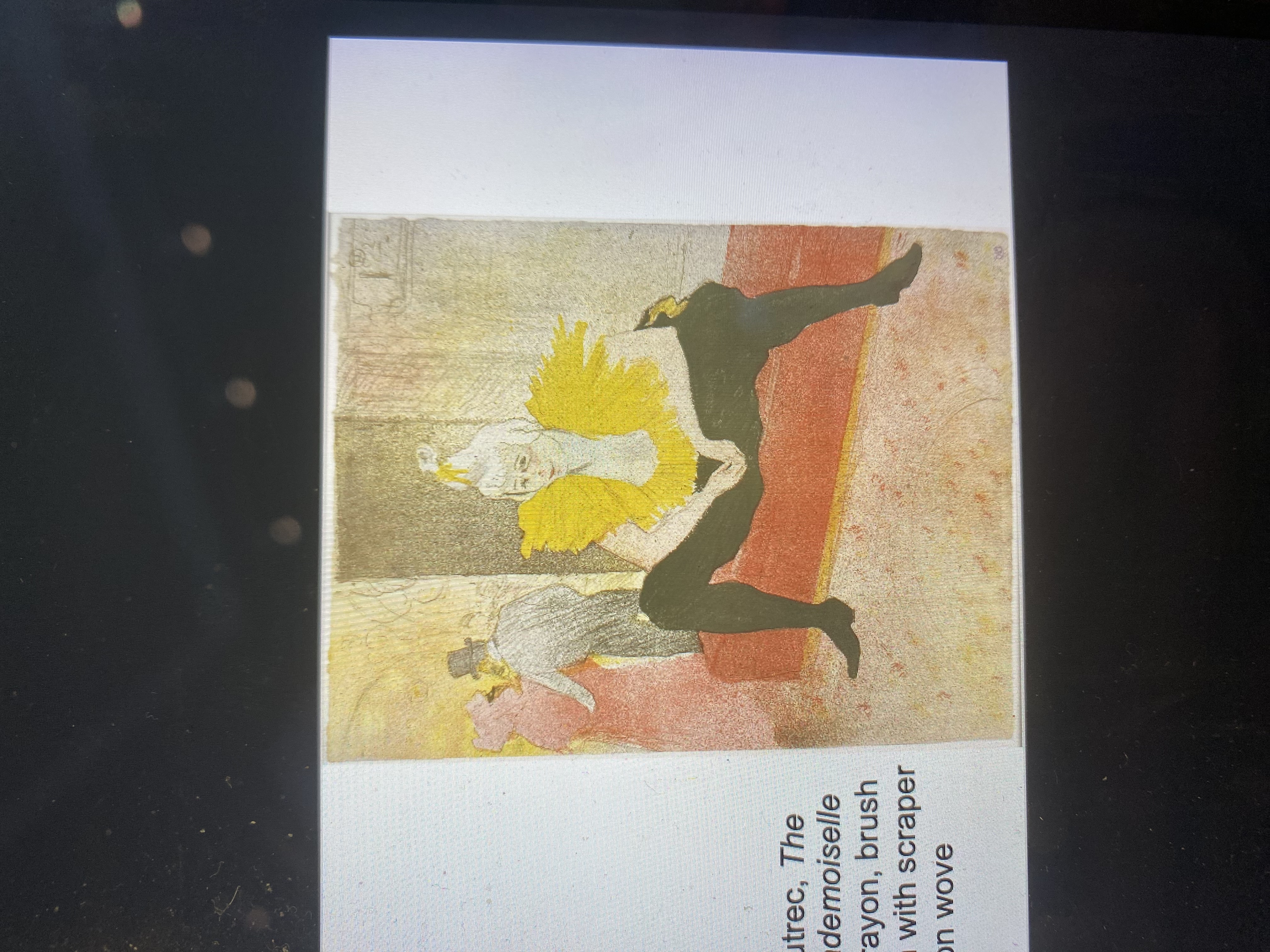 <p><span><strong>The Seated Clowness by Henri de Toulouse Lautrec</strong></span></p>
