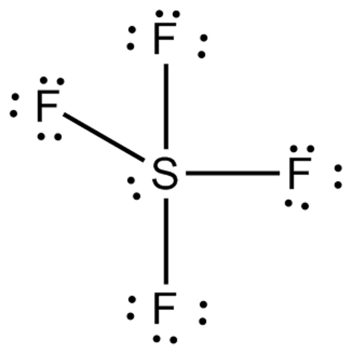 <p>4 bonds, 1 lone pair</p>