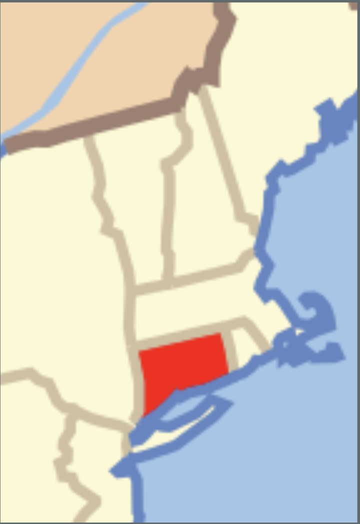 <p>Connecticut</p>
