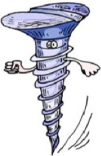 <p>Screw-An inclined plane wrapped around a central shaft that can turn</p><p></p>