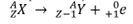 Which decay equation is this?