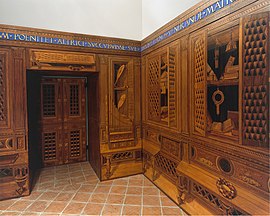 <p>Francesco di Giorgio Martini, Private studio of the Duke of Urbino</p>