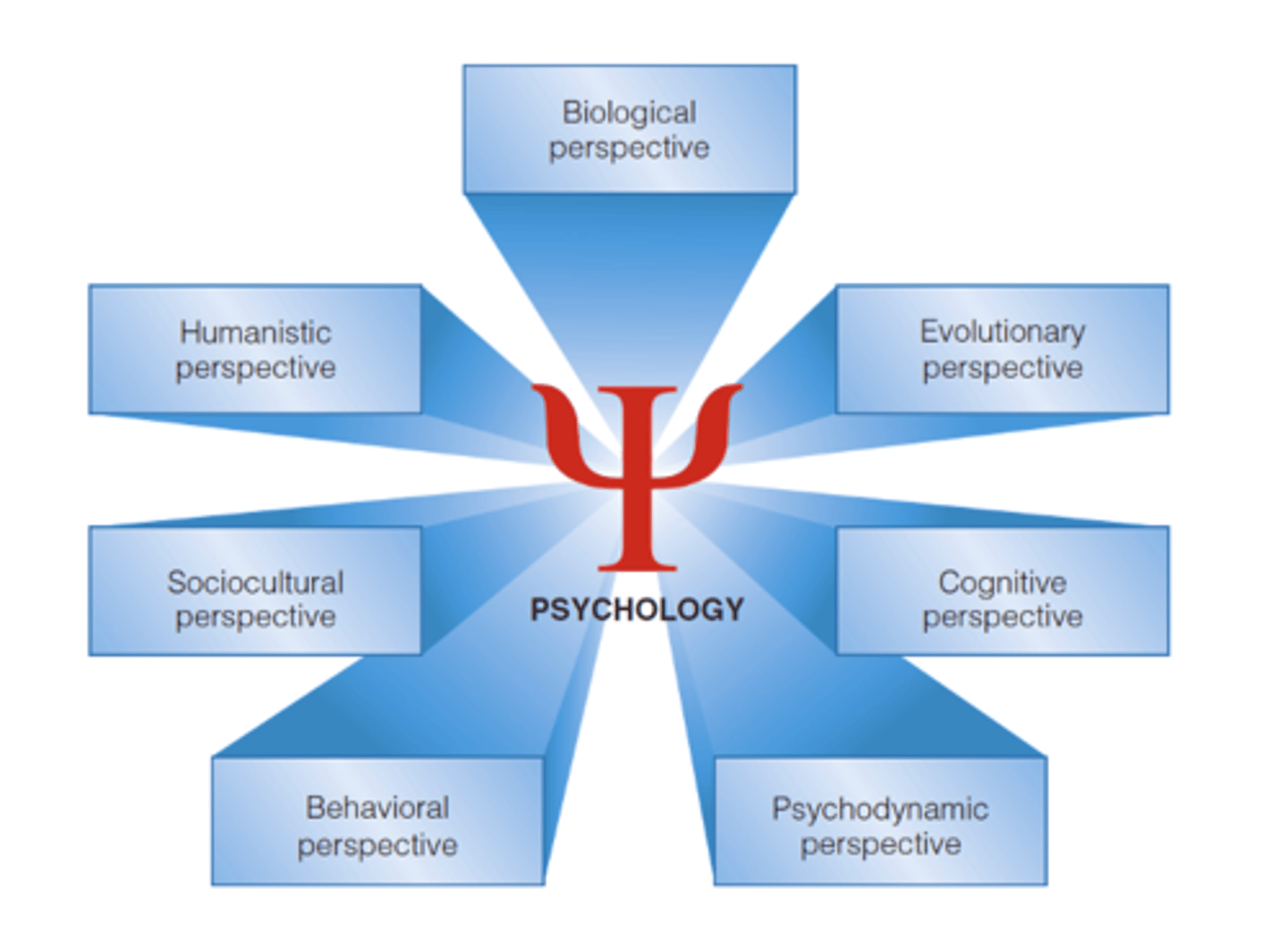 <p>Include the behavioral perspective, focusing on observable actions and learned behavior.</p>