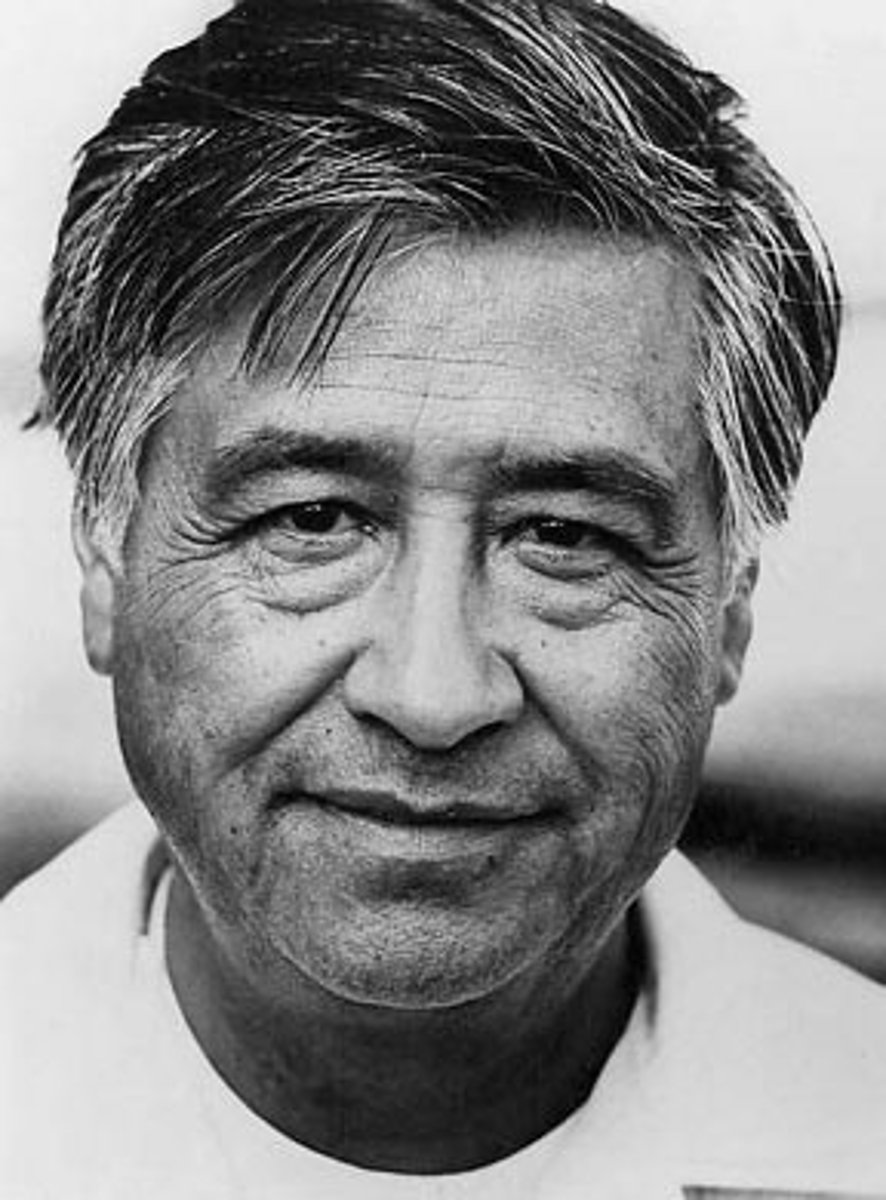 <p>Worked to improve the conditions of migrant workers. They led peaceful protests and boycotts - started the United Farm Workers Union.</p>