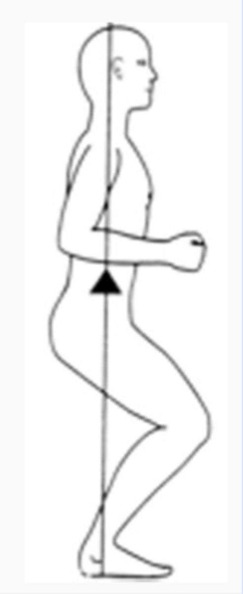 <p>Lowering the COG toward BOS</p><p>- Used when a combination of mobility and stability is required</p><p>- used when Ankle and Hip fails</p>