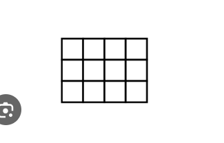 <p>start with a large rectangle and divide it to match the problem; also known as an area model </p>