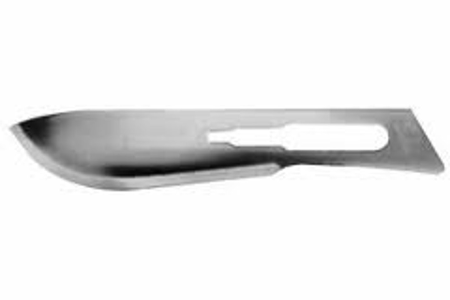 <p>used for general procedures; most common blade</p><p>fits handle #3</p>