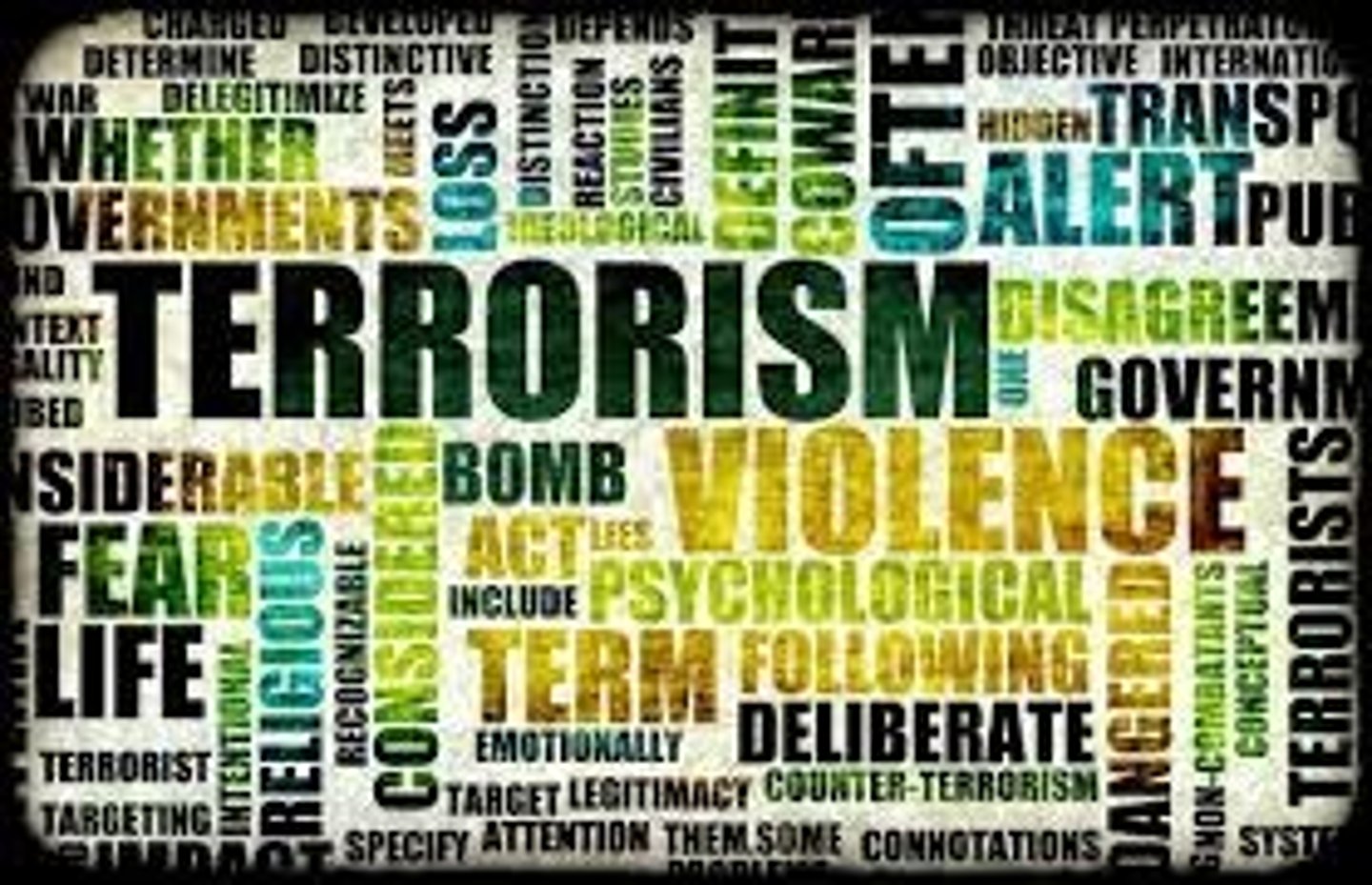 <p>terrorism</p>