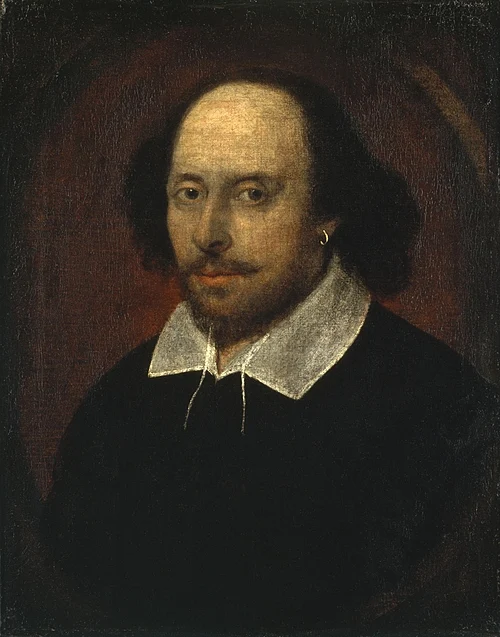 <p>an English playwright and poet, widely regarded as one of the greatest writers in the English language. Known for his plays like "Hamlet," "Romeo and Juliet," and "Macbeth," he contributed significantly to the development of drama and literature during the Renaissance. </p>