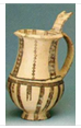 <p>TANKARD Type of Jug Biconical w/ handle, Chukchik on top of handle</p>
