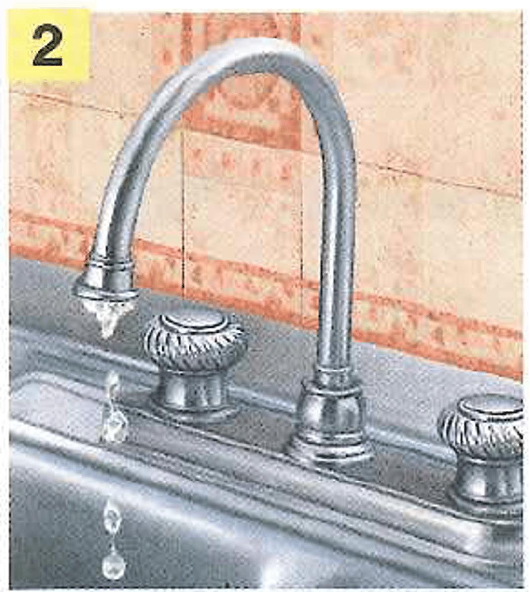 <p>Vòi nước bị rỉ</p>