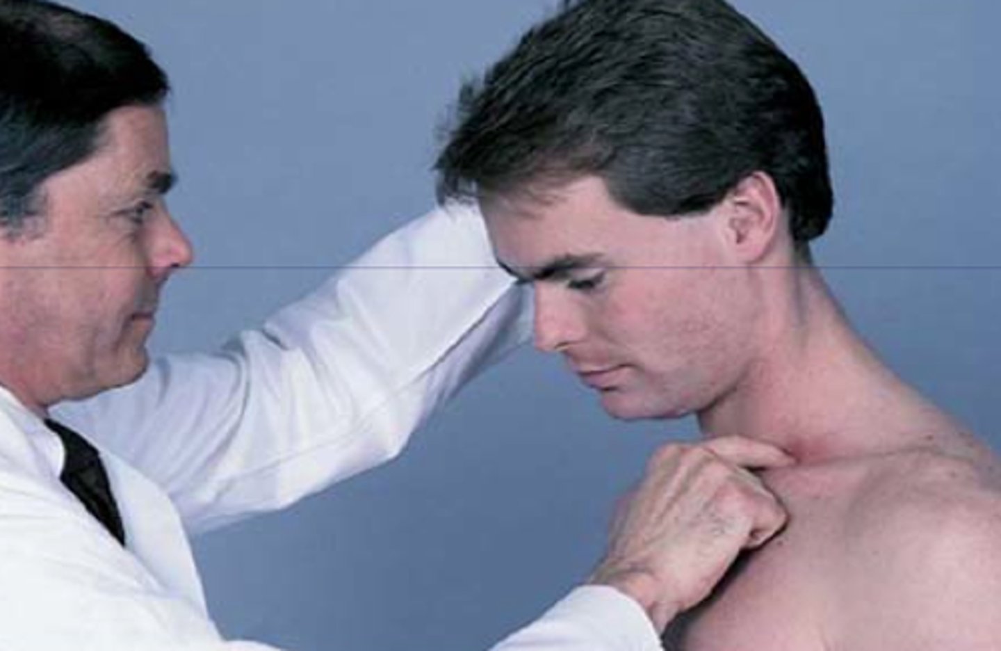 <p>Area above clavicle (collar bone)</p>