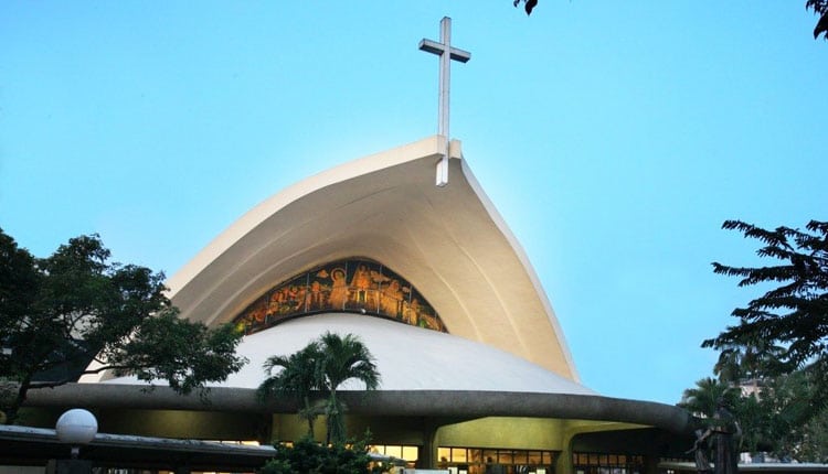 <p>St. John Bosco Parish Church in Makati City</p>