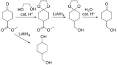 <ul><li><p>Acetals: primary carbon with 1 OR and an OH atom</p></li><li><p>Ketals: Secondary carbons with two OR groups.</p></li><li><p>Forms in the presence of a strong oxidizing agents.</p></li></ul>