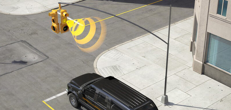 \
**At an intersection where there is a flashing amber (yellow) traffic light, you must**