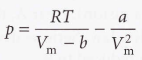 It can also be expressed using the molar volume