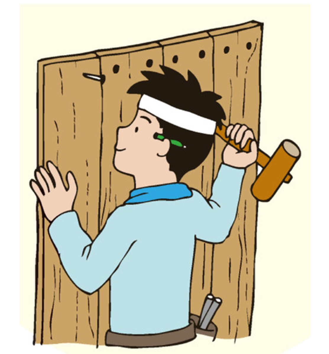 <p>(n): thợ mộc</p>