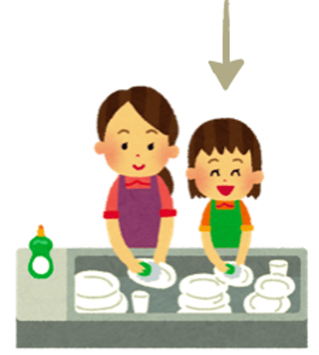 <p>手伝い</p><p>てつだい</p>