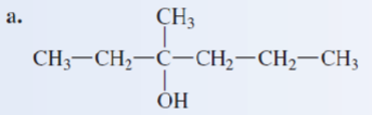 <p>Give the IUPAC name of the following alcohol: </p>