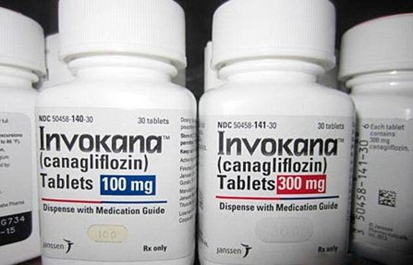 <p>Canagliflozin;</p><p>Oral diabetic drug / SGLT-2 inhibitor;</p><p>Type 2 diabetes</p>