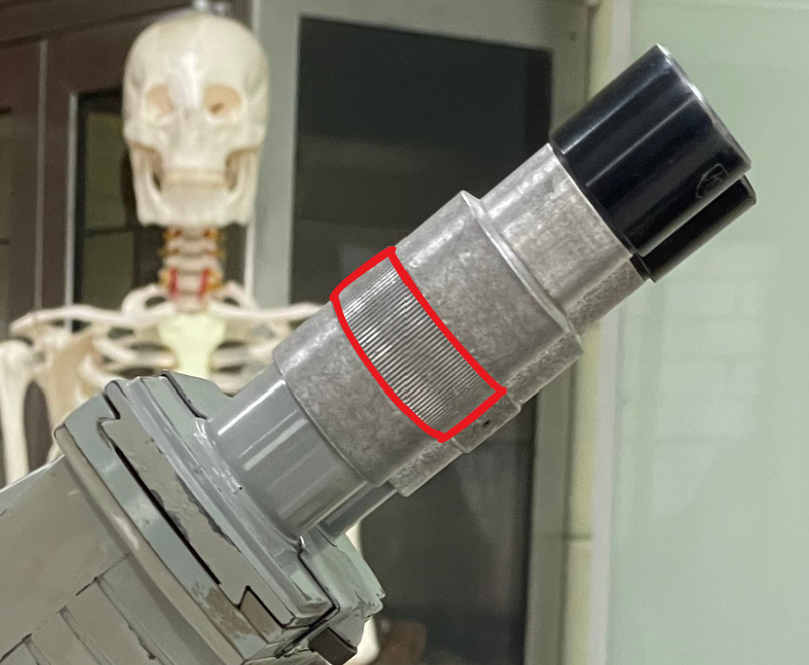 <p>Identify the microscope part</p>