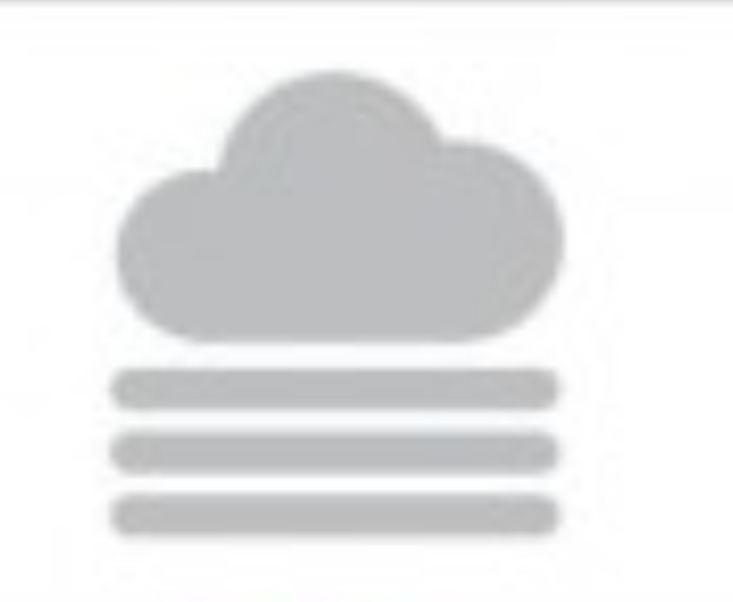<p>foggy </p>