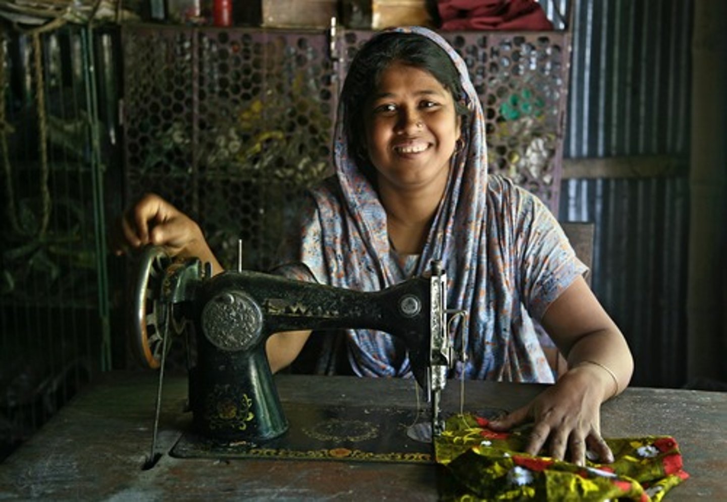 <p>small loans --> poor people</p><p>encourages the development of small businesses</p>